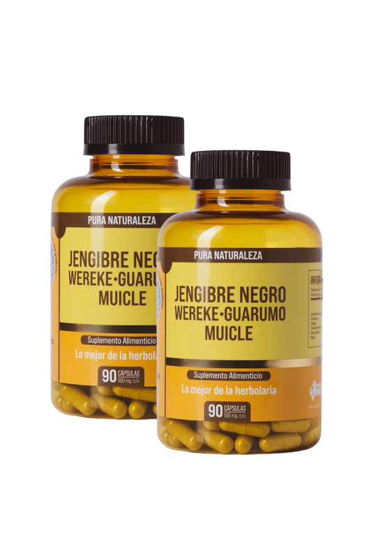 JENGIBRE NEGRO WEREKE GUARUMO MUICLE (2x1)
